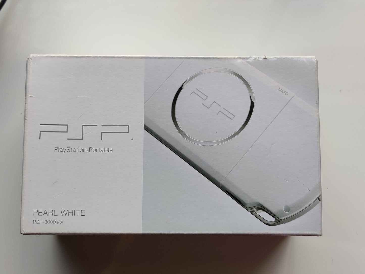 Boxed Pearl White PSP 3000