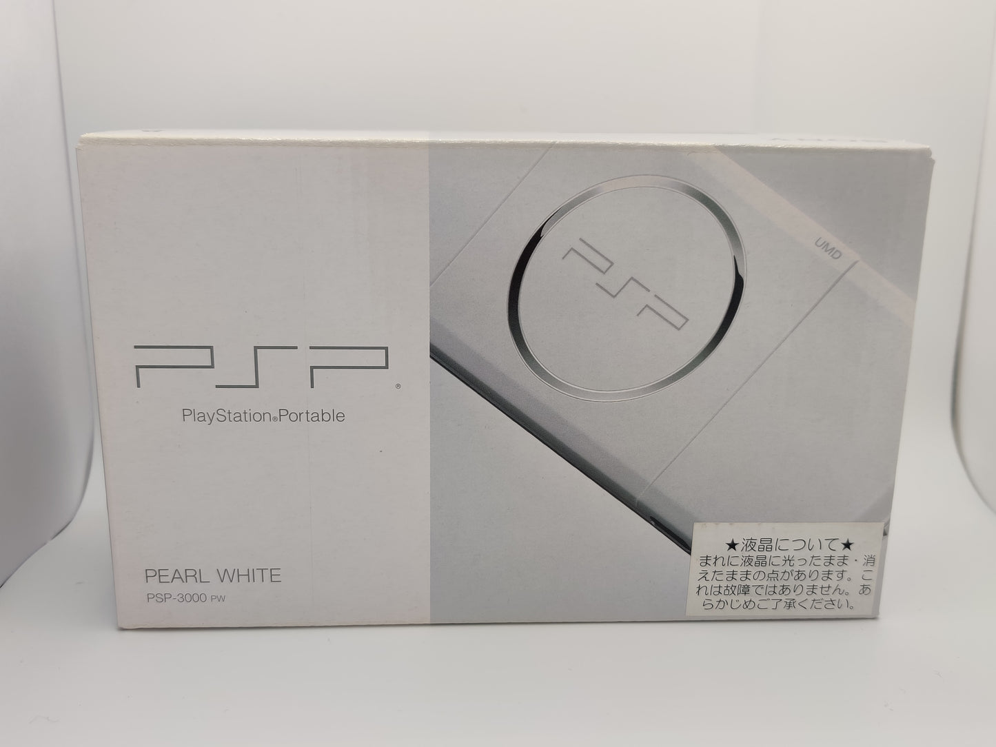 Boxed Pearl White PSP 3000