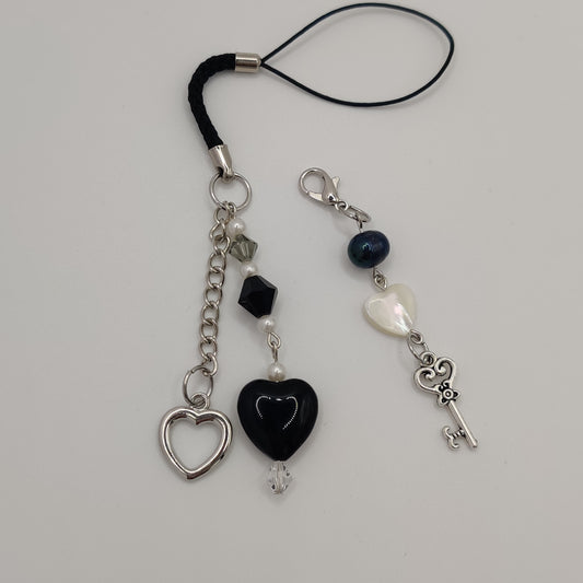 Black Heart Charm