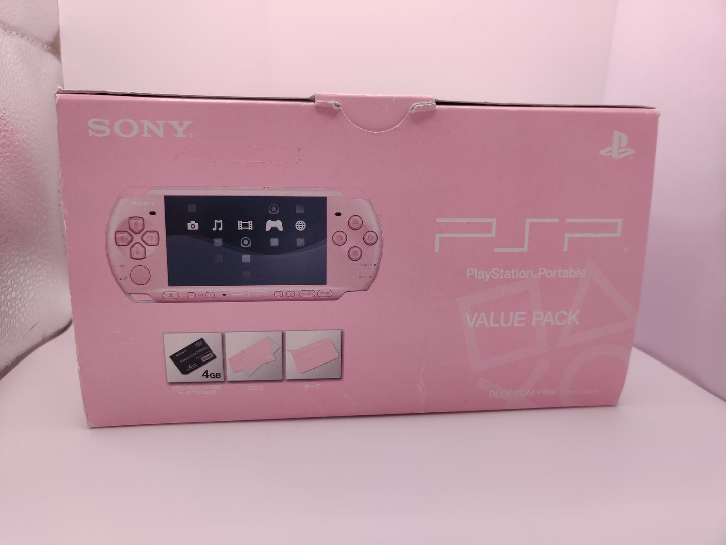 Boxed Blossom Pink PSP 3000 with Extras