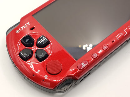 Red Black PSP 3000