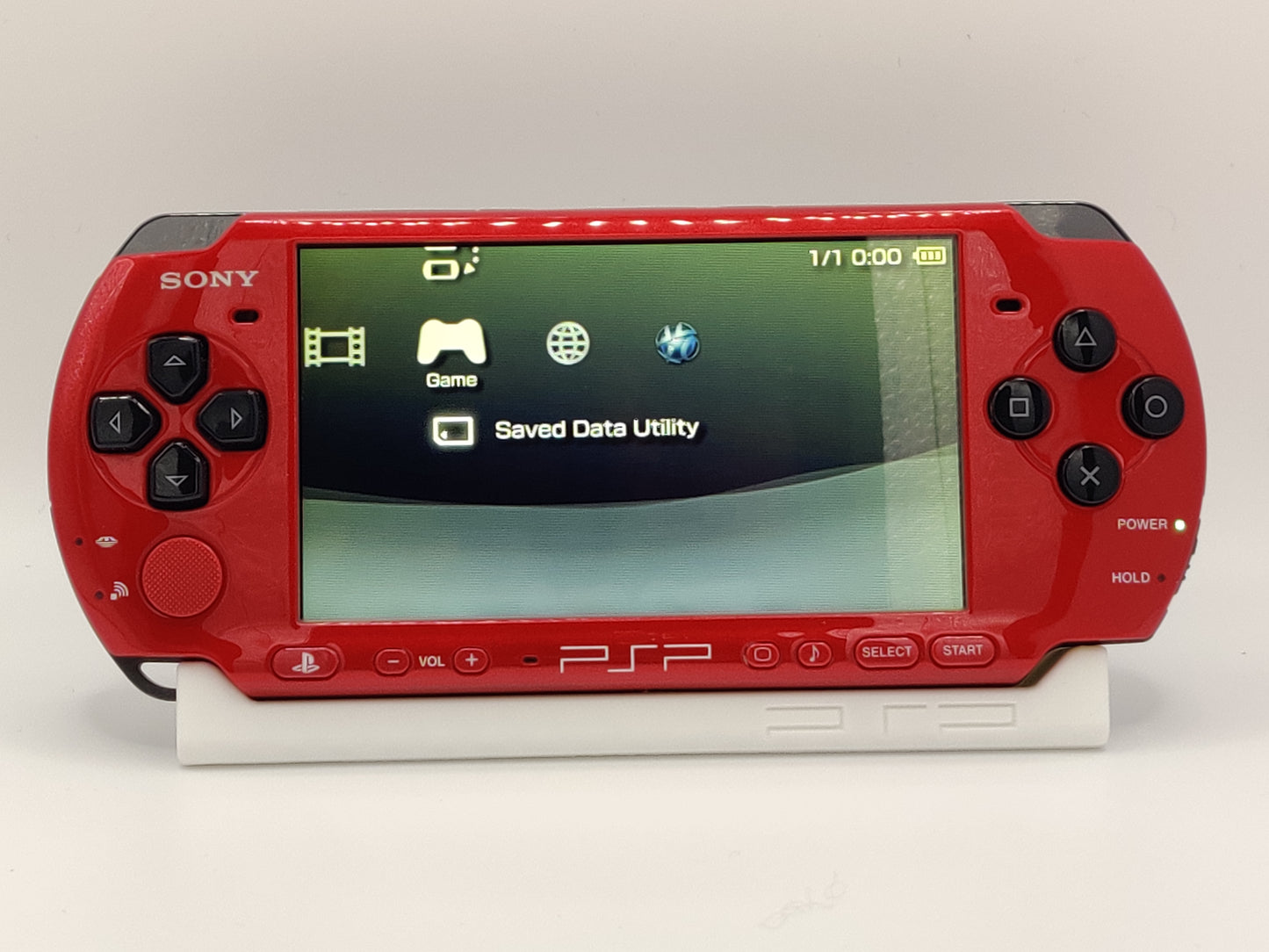 Red Black PSP 3000