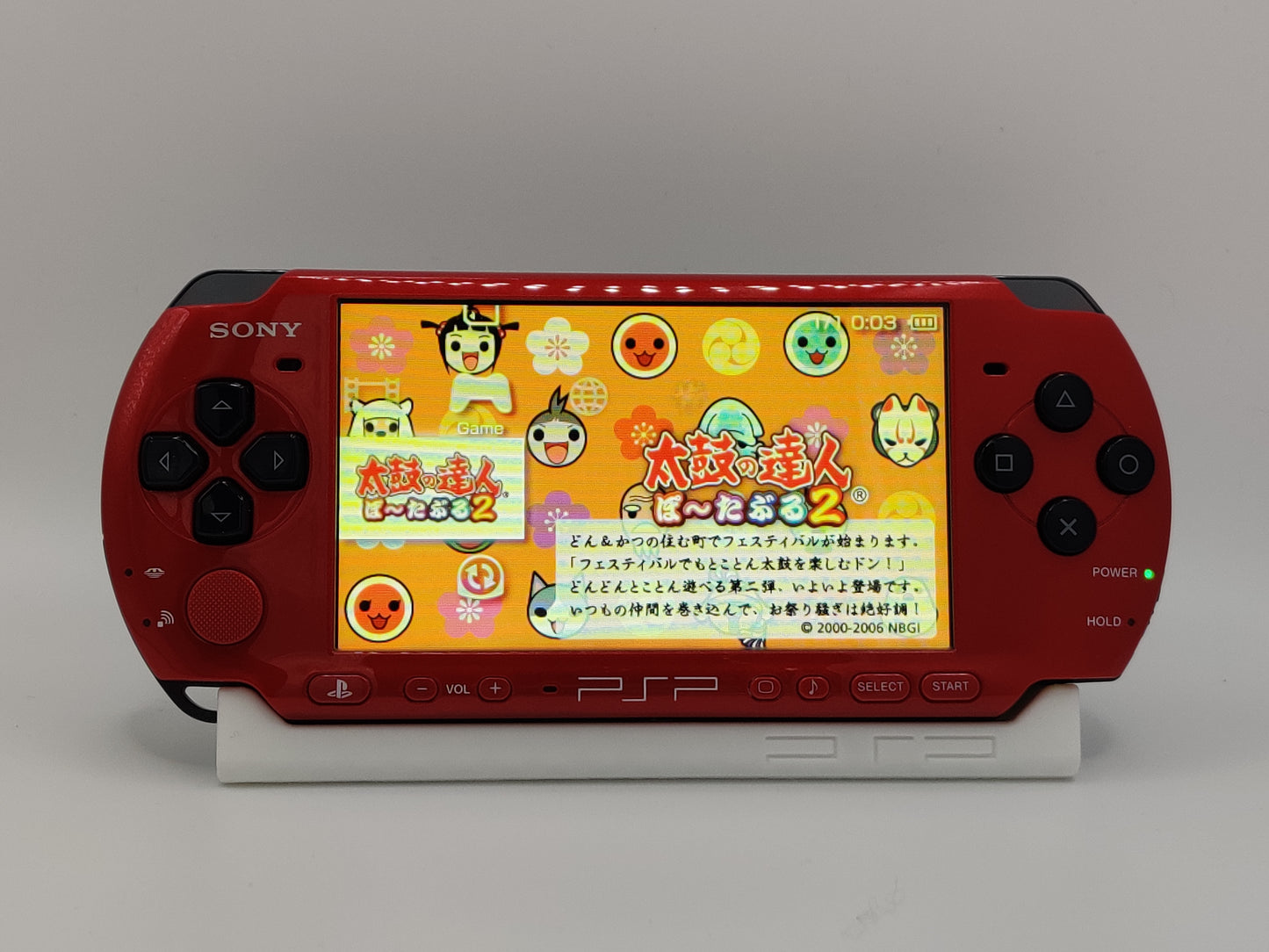 Red Black PSP 3000