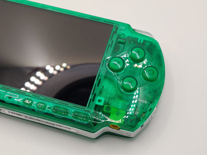 Clear Green PSP 3000