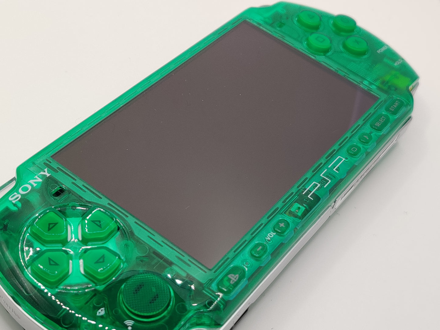 Clear Green PSP 3000