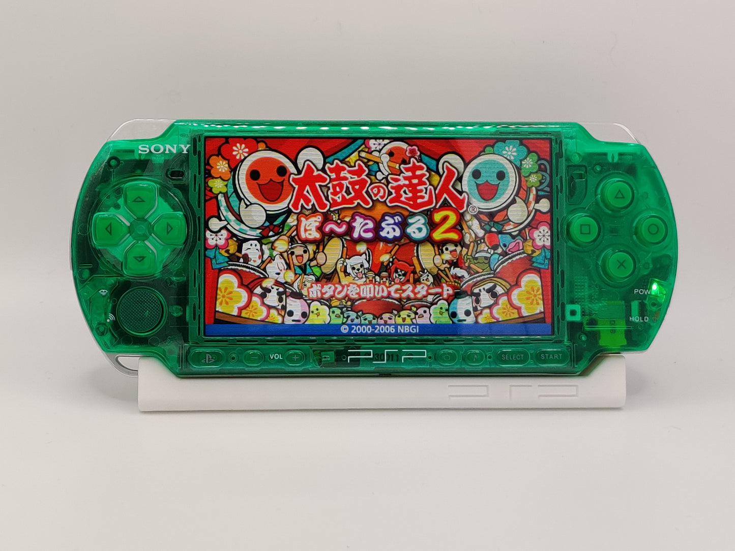 Clear Green PSP 3000