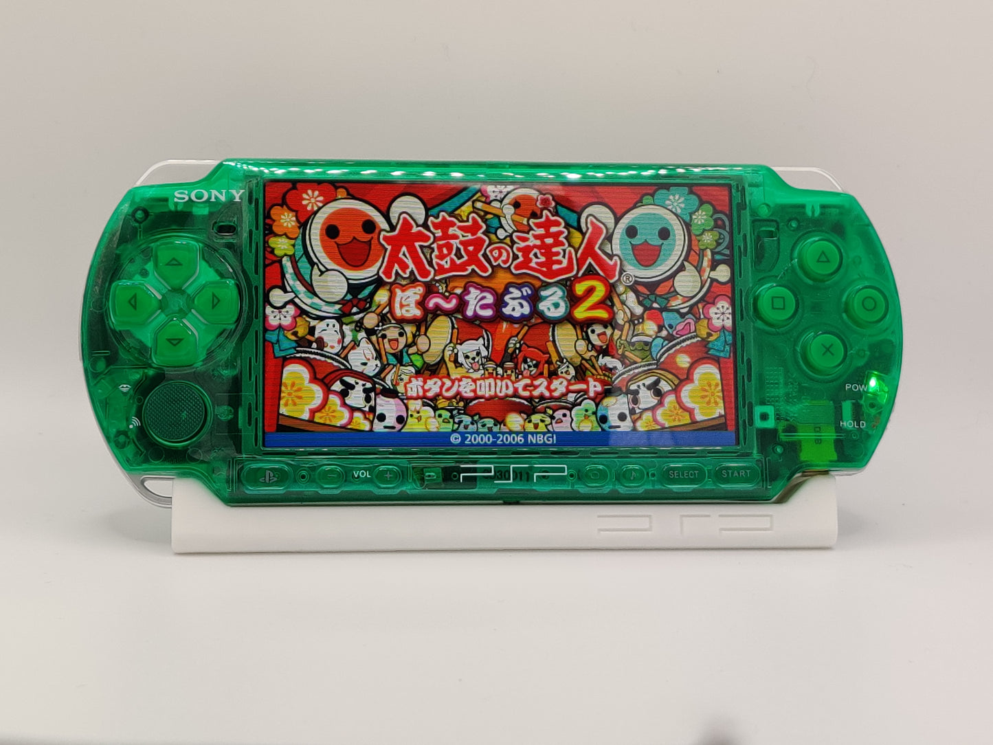 Clear Green PSP 3000