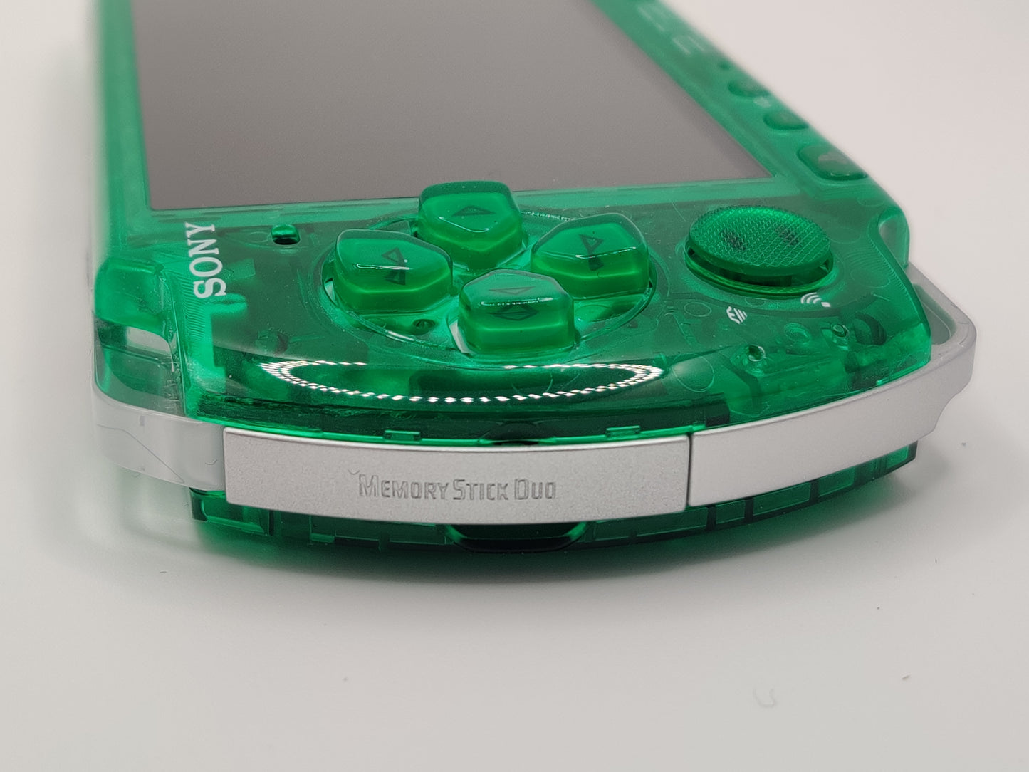 Clear Green PSP 3000