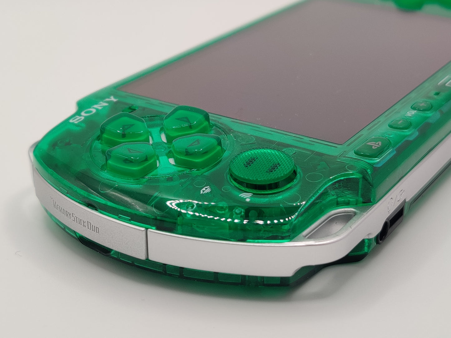 Clear Green PSP 3000