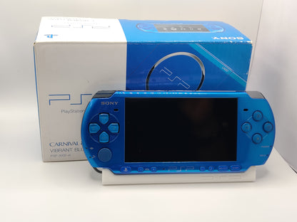 Boxed Carnival Blue PSP 3000