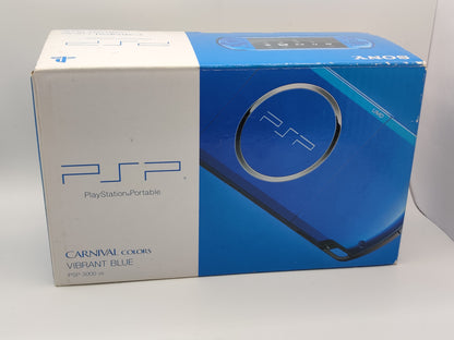 Boxed Carnival Blue PSP 3000