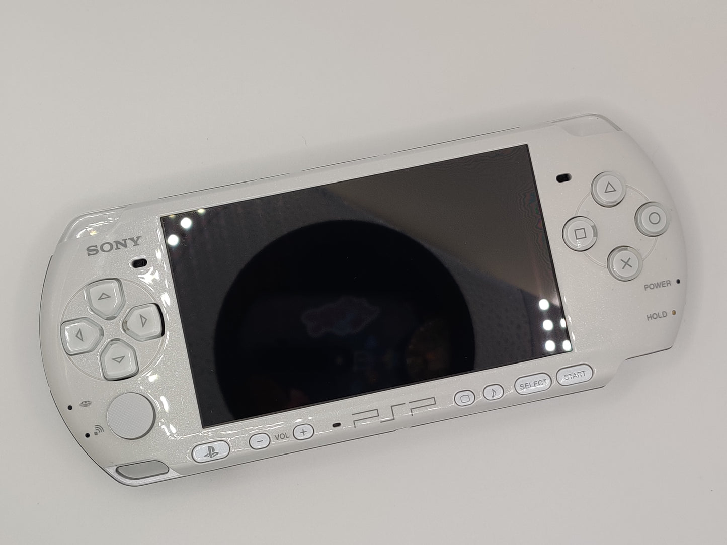 Pearl White PSP 3000