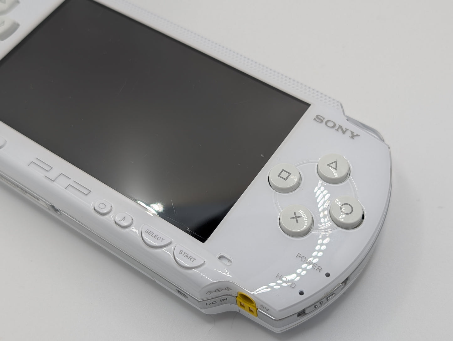 White PSP 1000 IPS Screen