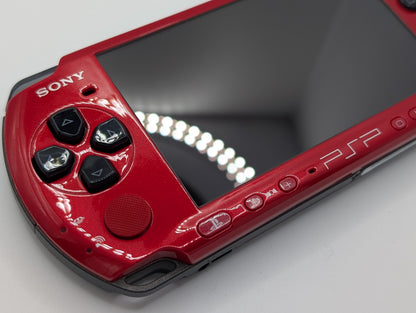Red Black PSP 3000