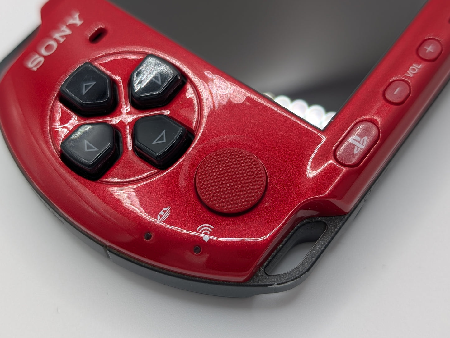 Red Black PSP 3000