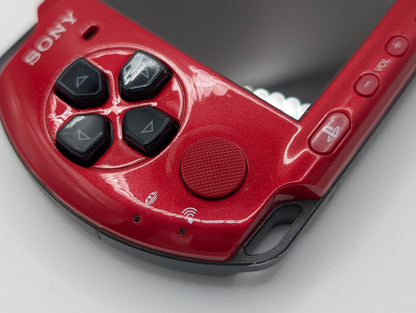 Red Black PSP 3000