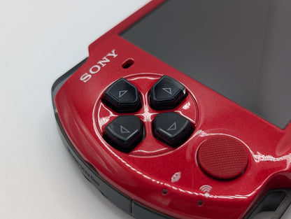 Red Black PSP 3000