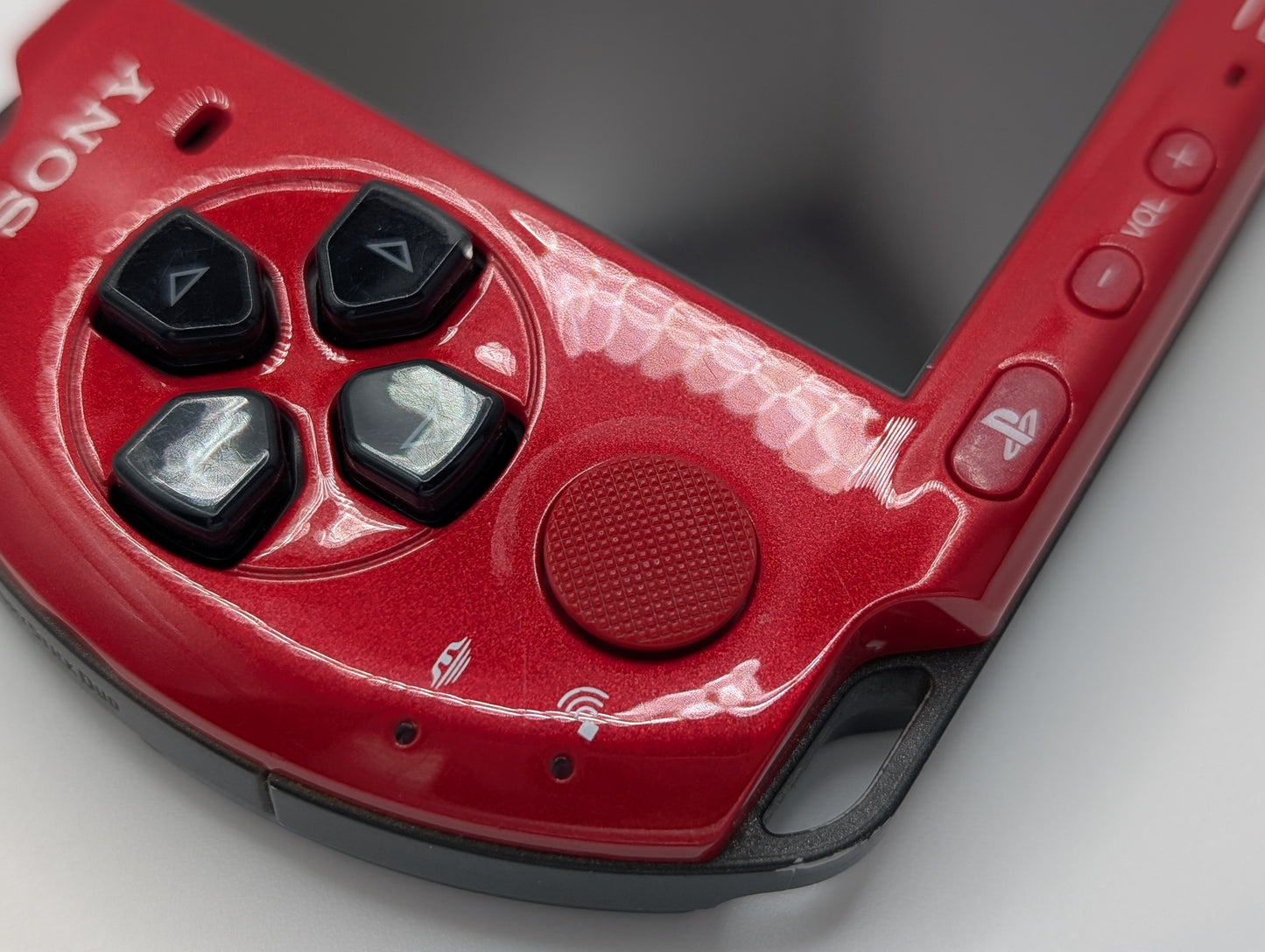 Red Black PSP 3000