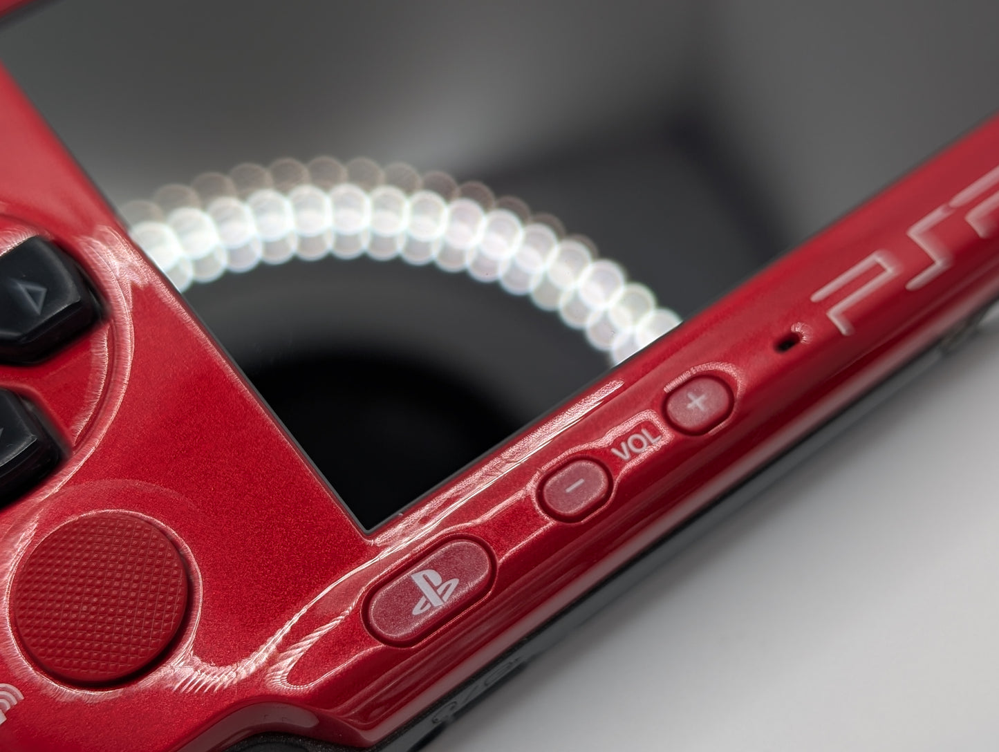 Red Black PSP 3000
