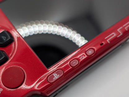 Red Black PSP 3000