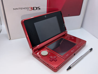 Boxed Metallic Red 3DS