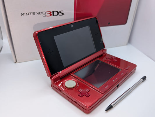 Boxed Metallic Red 3DS