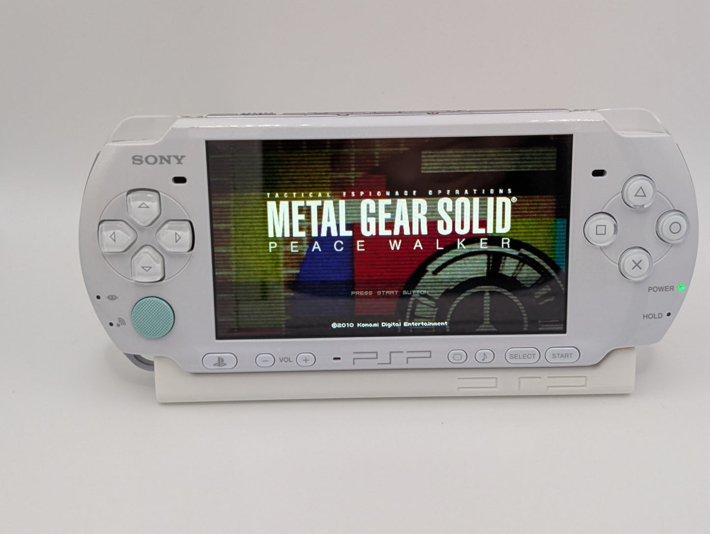 Pearl White / Mint PSP 3000
