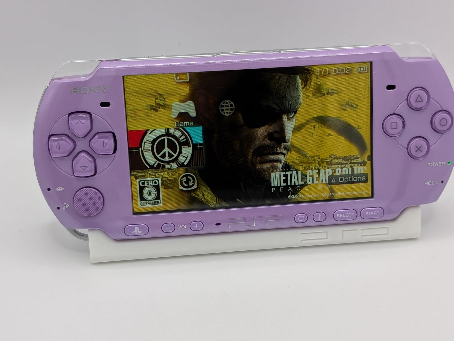 Lilac Purple PSP 3000