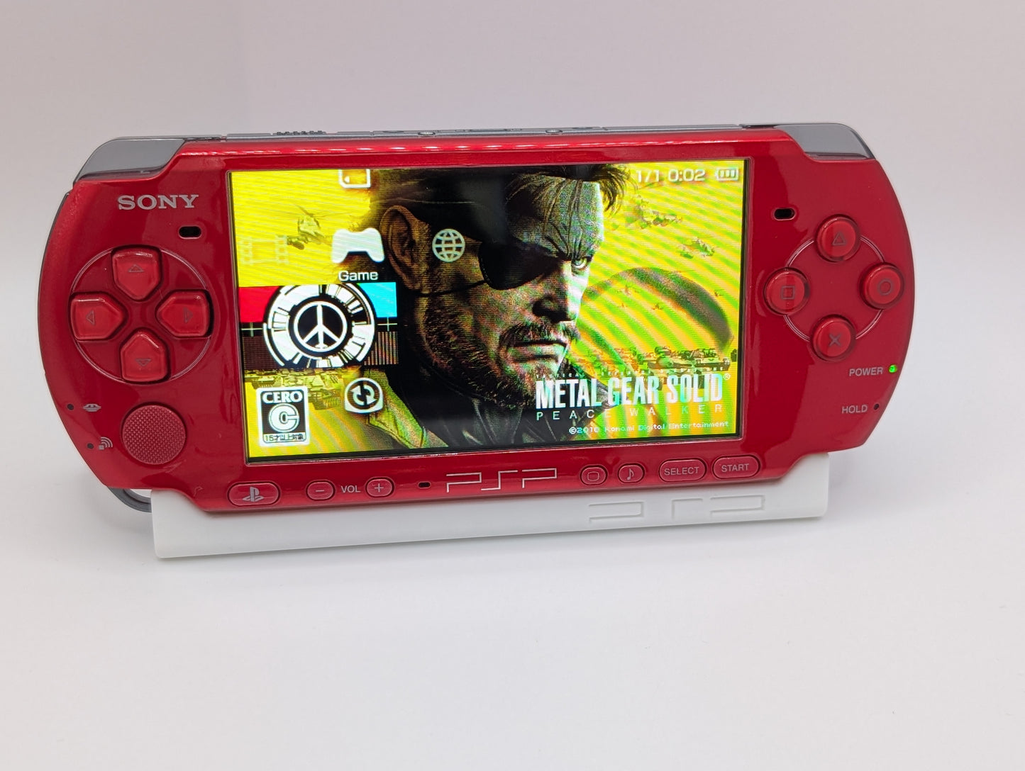 Radiant Red PSP 3000