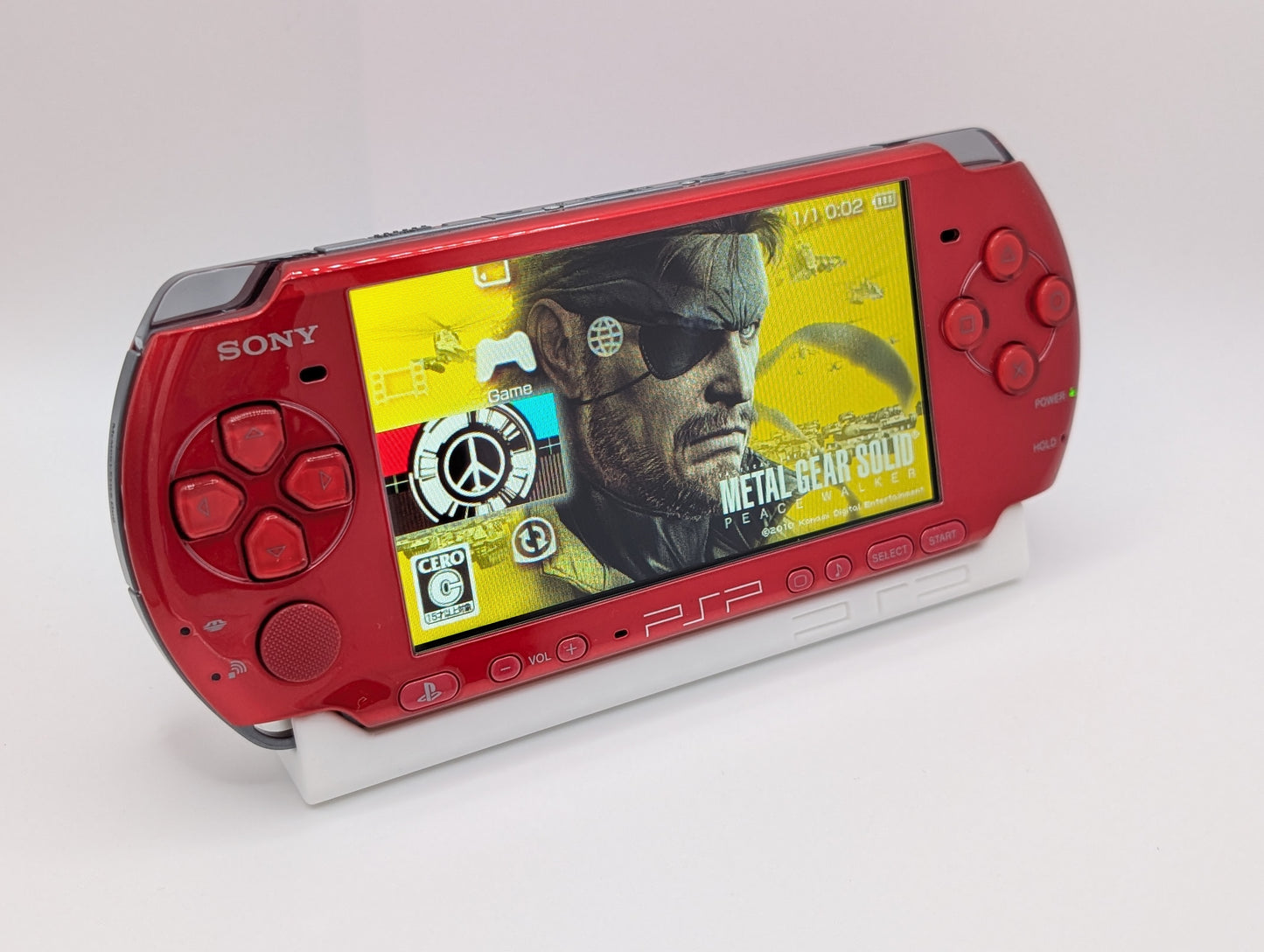Radiant Red PSP 3000