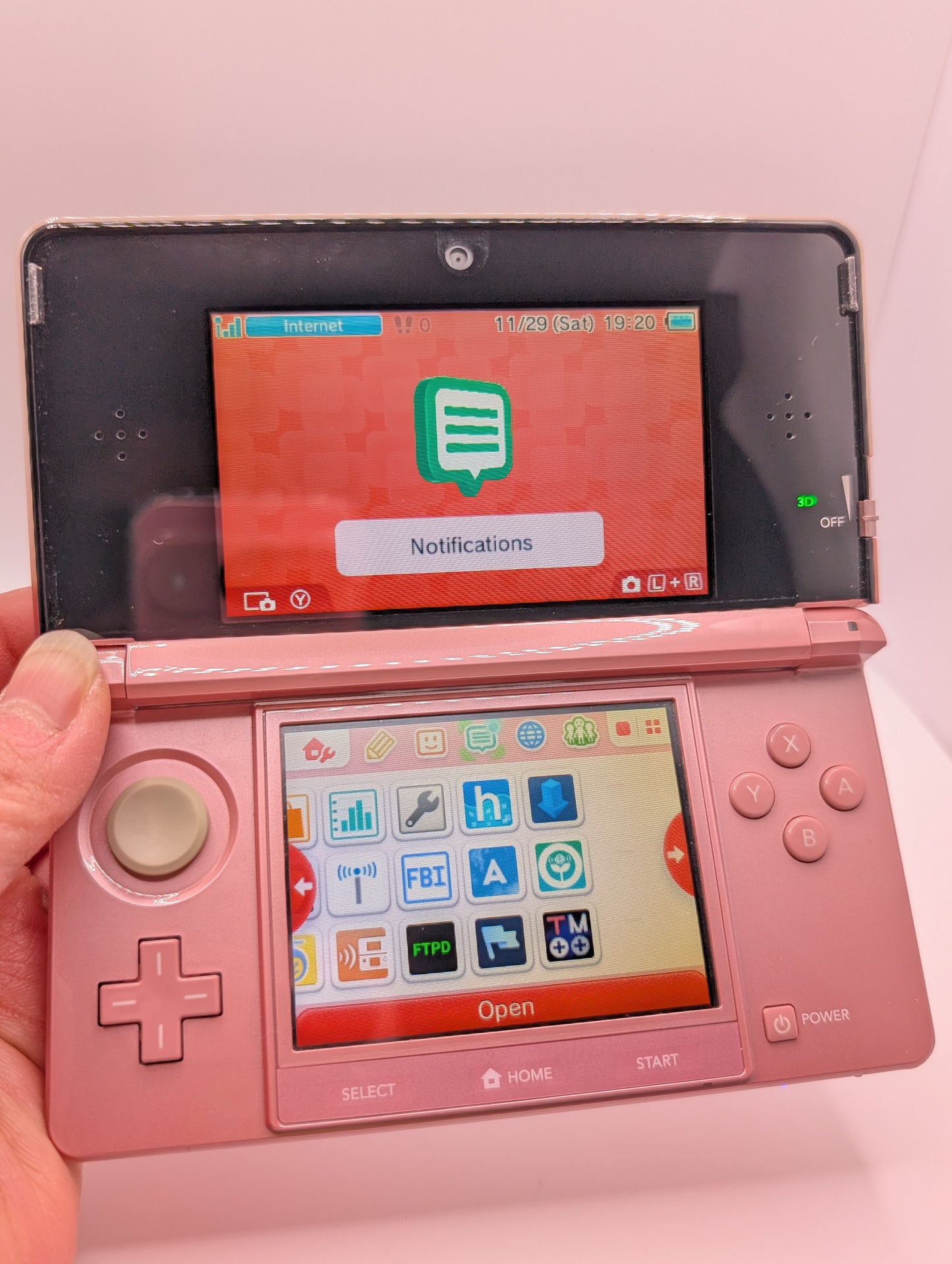 Boxed Misty Pink 3DS