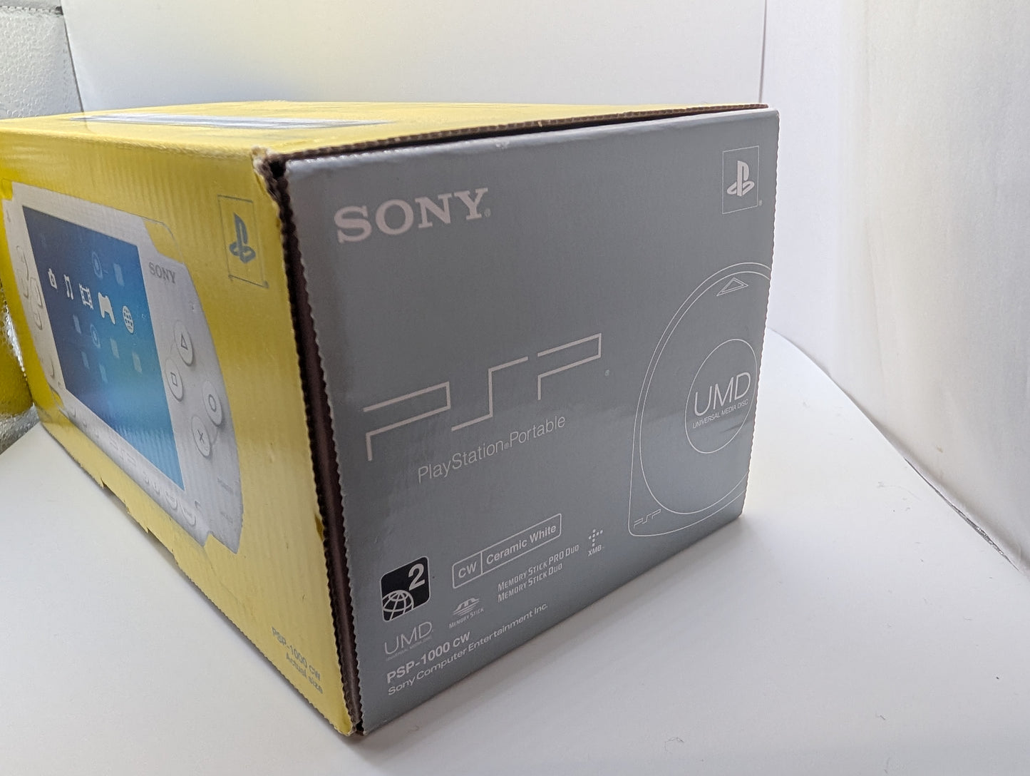 Boxed Ceramic White PSP 1000