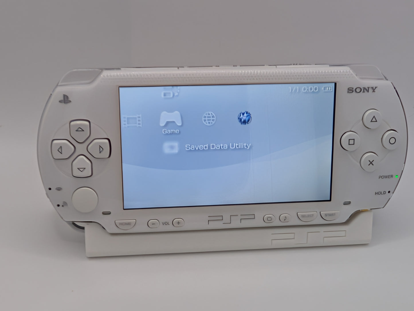 Boxed Ceramic White PSP 1000