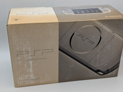 Boxed Mystic Silver PSP 3000