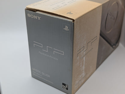 Boxed Mystic Silver PSP 3000