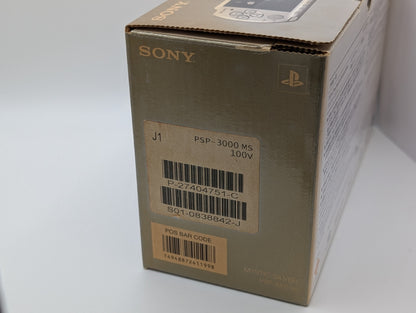 Boxed Mystic Silver PSP 3000