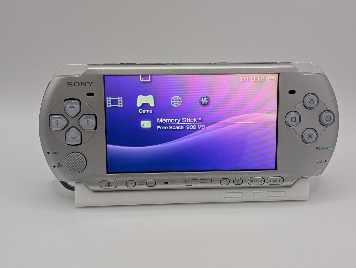 Boxed Mystic Silver PSP 3000