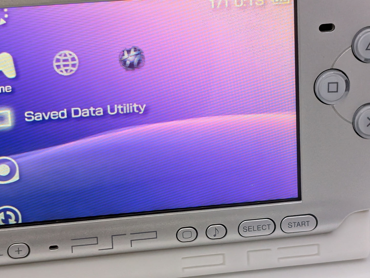 Boxed Mystic Silver PSP 3000