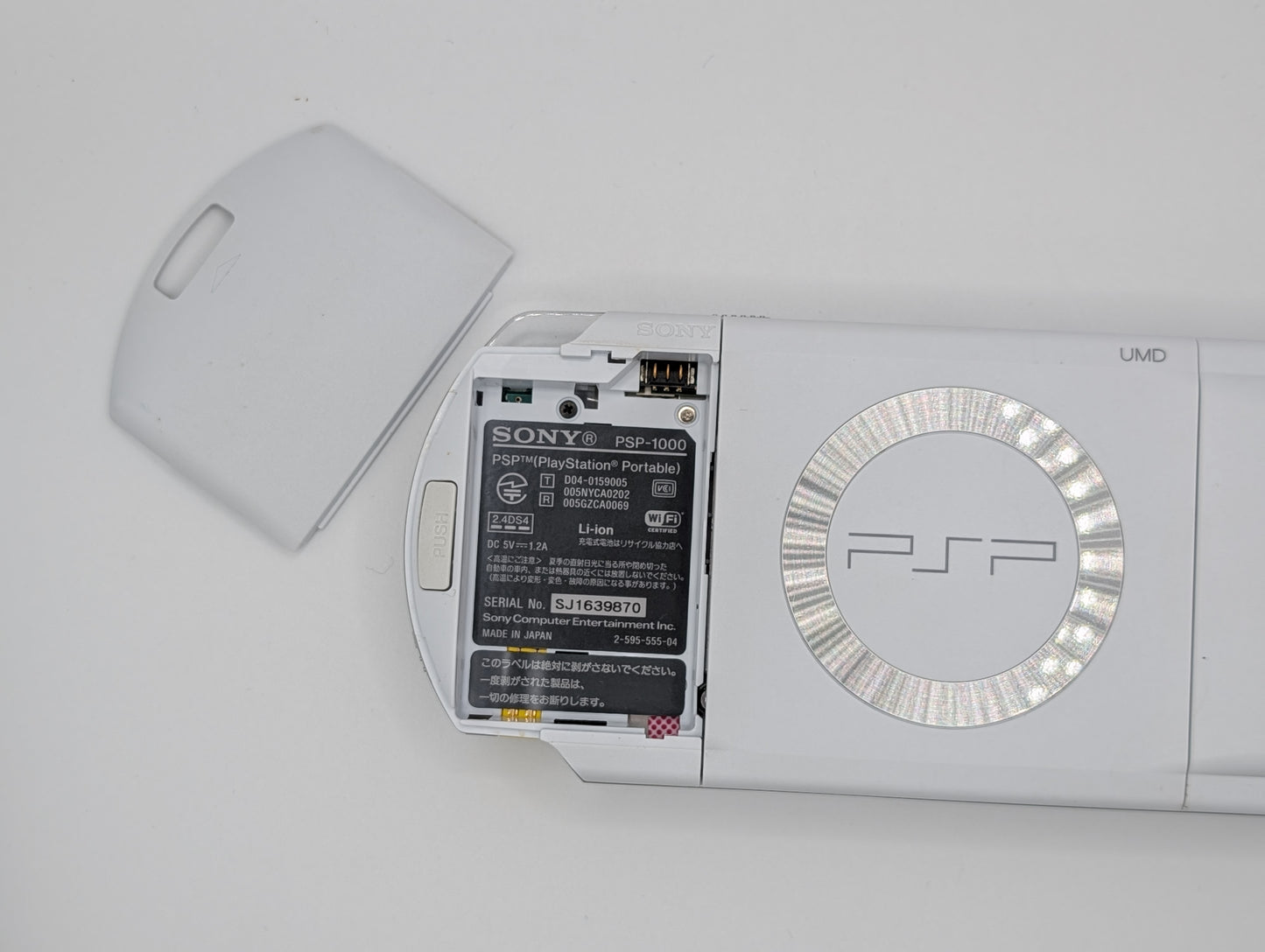Boxed Ceramic White PSP 1000