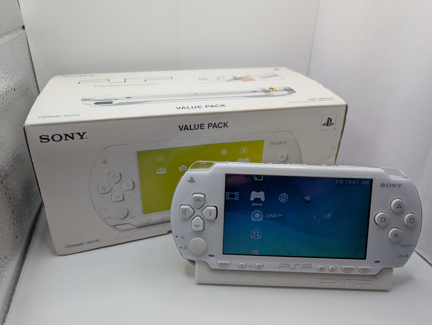 Boxed Ceramic White PSP 1000