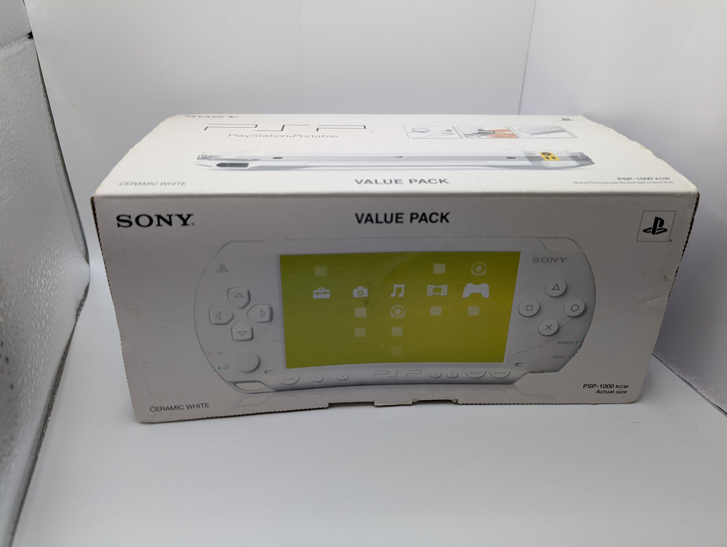 Boxed Ceramic White PSP 1000