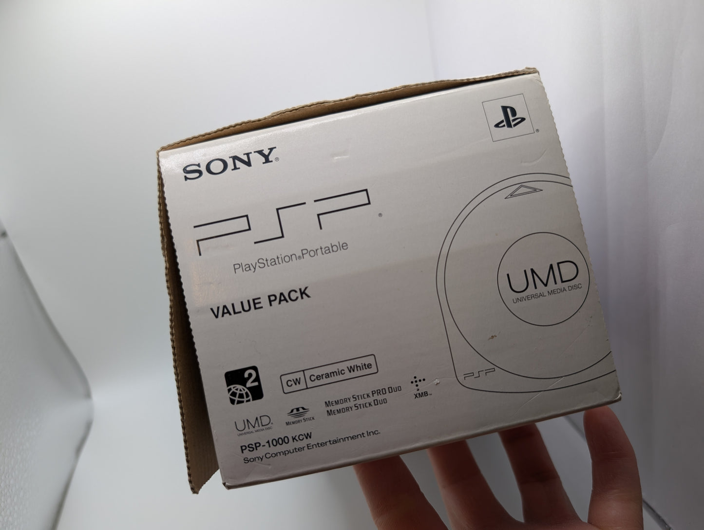 Boxed Ceramic White PSP 1000