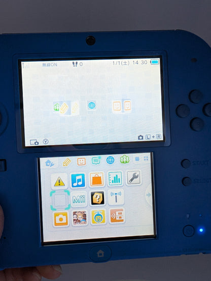 Blue & Black 2DS