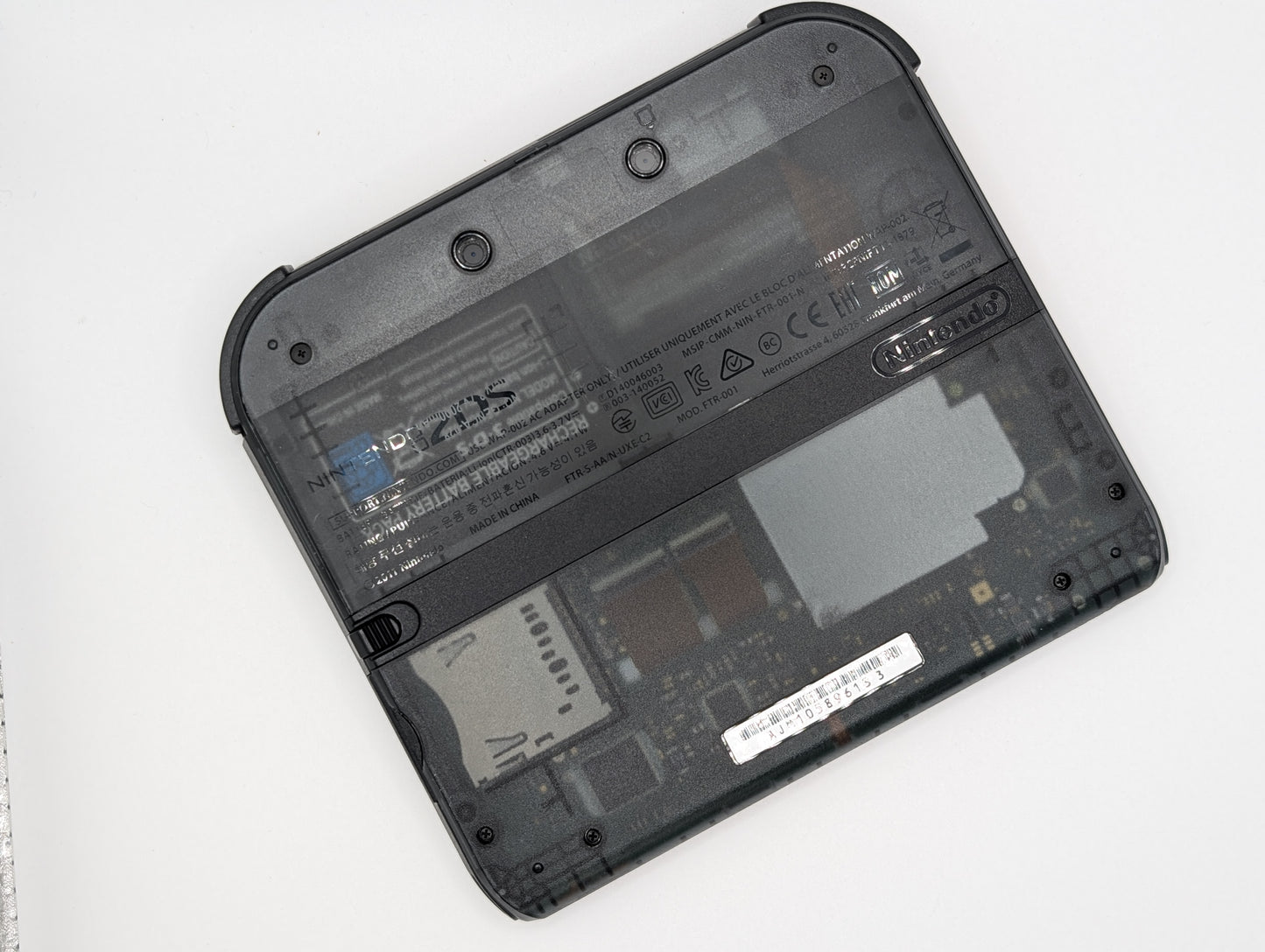 Clear Black 2DS