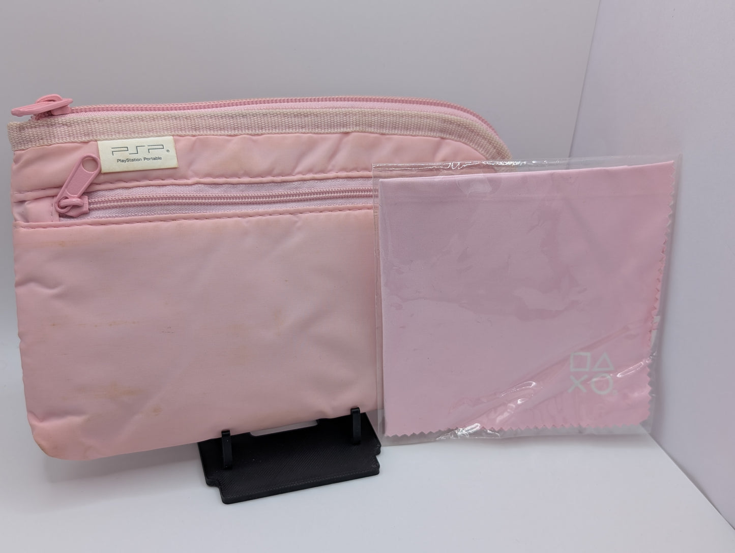 Pink PSP Pouch & Cloth