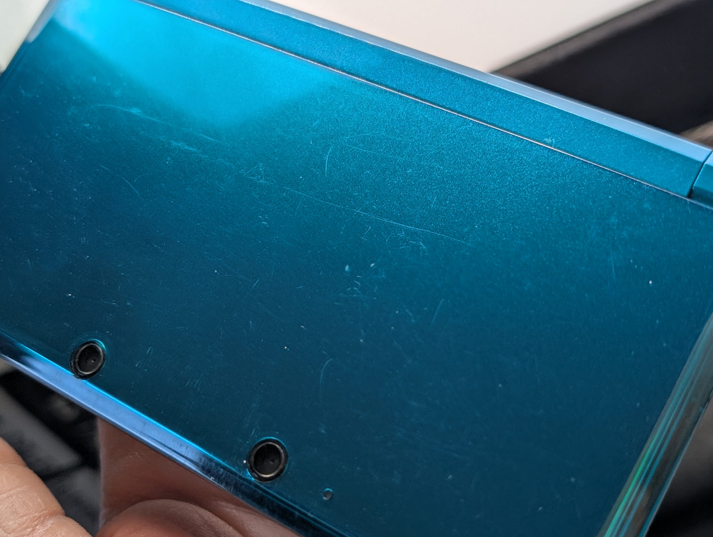 Boxed Aqua Blue 3DS