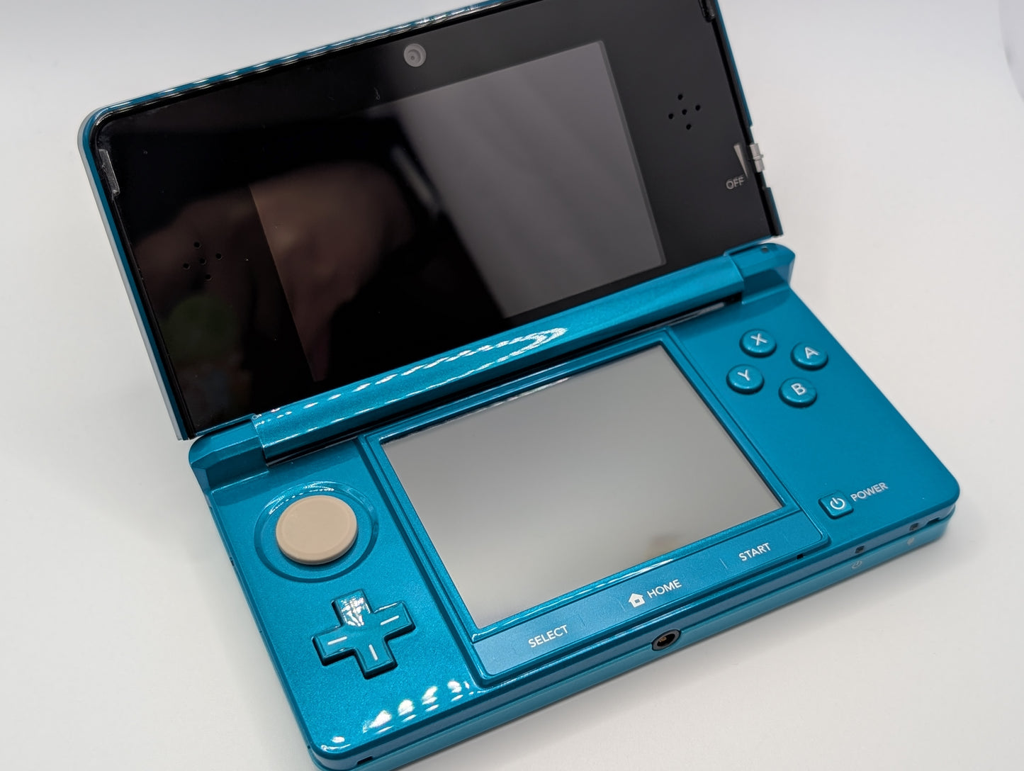 Boxed Aqua Blue 3DS