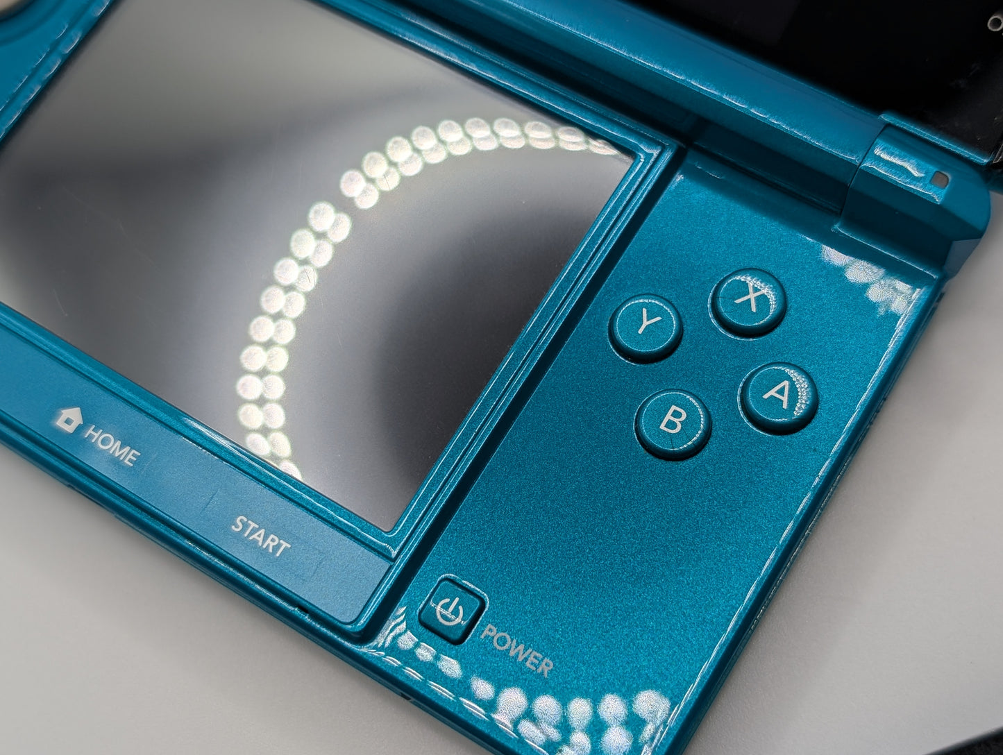 Boxed Aqua Blue 3DS