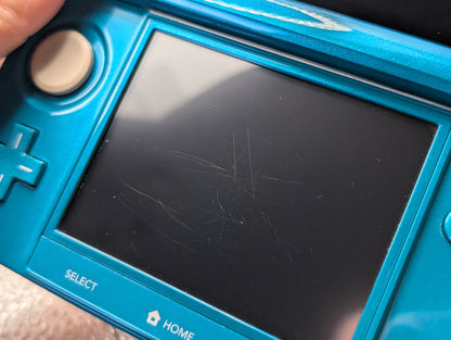 Boxed Aqua Blue 3DS