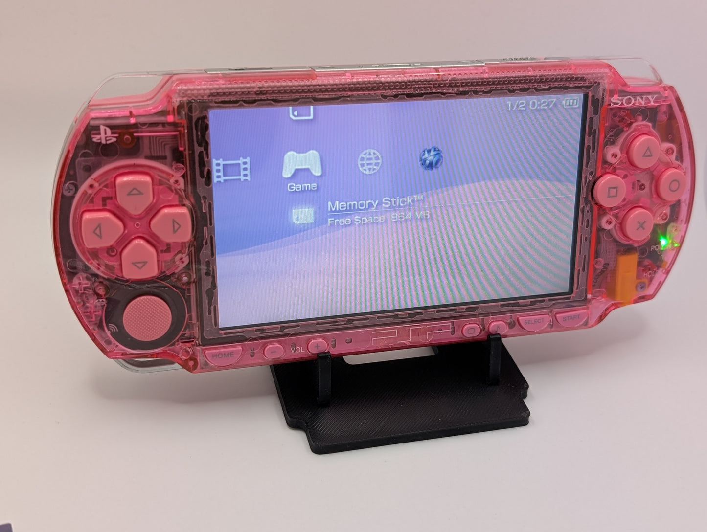 Crystal Pink PSP 1000